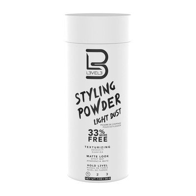 L3 Level 3 Light Hold Styling Powder - Natural Matte 1 Ounce (Pack of 1) 