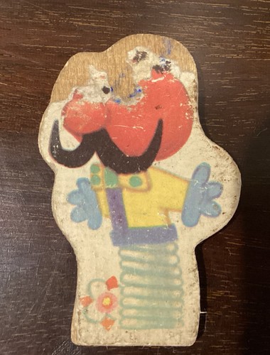 Vintage 1971 The Magic Roundabout Wooden Shape Sorter Puzzle - Picture 18 of 20