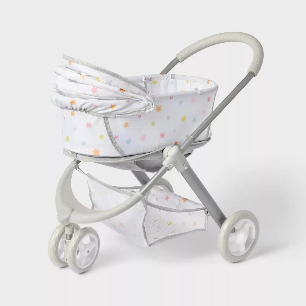 3 in 1 Convertible Stroller for 14" - 16" Dolls - Gigglescape Toy Stroller Bab