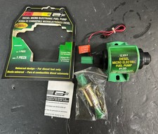 New Mr. Gasket Company 12v Gravity Feed Micro Electric Fuel Pump 12d Green New Mr. Gasket Company 12v Gravity Feed Micro Electric Fuel Pump 12d Green
