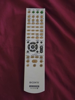 Sony RM-ADU005 Remote Control AV System Genuine Original OEM TESTED