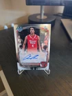 2025-26 Topps Bowman Chrome Texas Tech Christian Anderson 1st Prospect Base Auto
