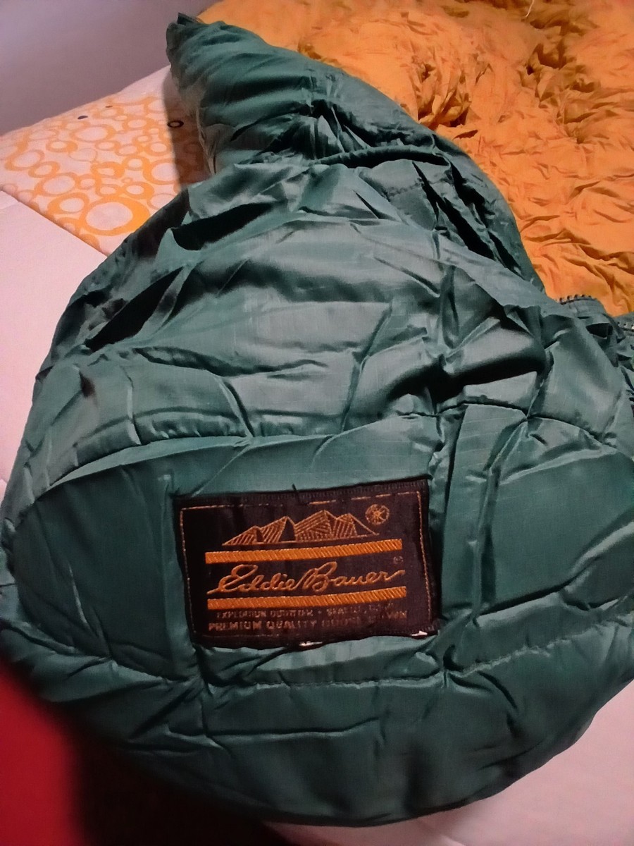 Vintage Eddie Bauer Goose Down Premium Mummy Sleeping Bag | eBay