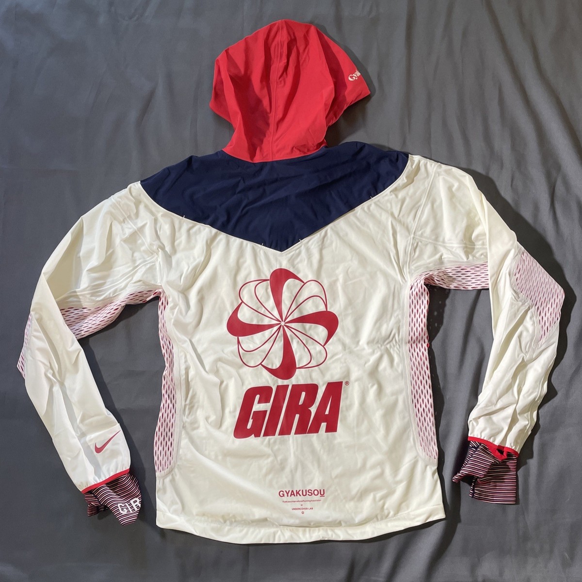 GYAKUSOU ウィンドブレーカー L Nike x Gyakusou Gira 3-Layer Running Windbreaker Jacket White