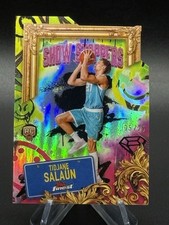 2024 Tidjane Salaun Topps Finest Show Stoppers #S-27 /25 Hornets