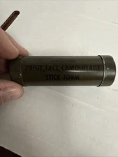 Vintage Vietnam Era U.S. Army Camouflage Face Paint Stick Green & Loam (Black)