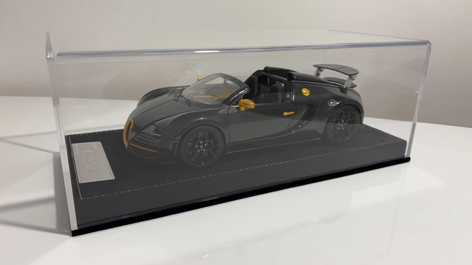 1/18 Henson & Heaven HH BUGATTI Veyron Grand Sport Vitesse carbone | 20 pcs - Photo 2/4