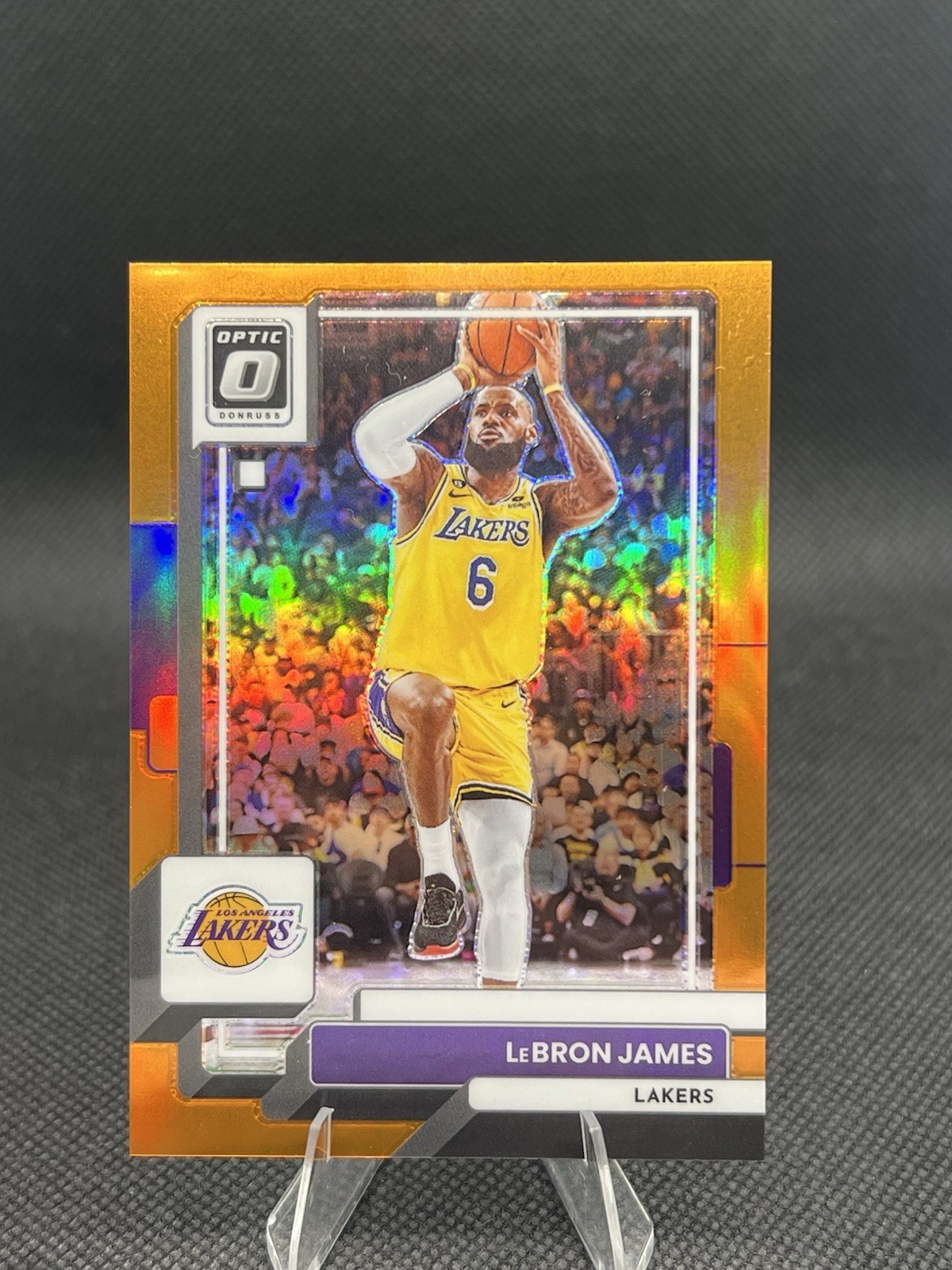 2022-23 Panini Donruss Optic - LeBron James #116 Orange Prizm /199