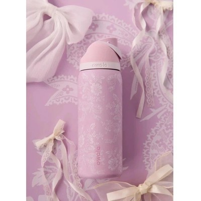 Owala Freesip 24/32oz Girl Pink Ribbon Toile UO Exclusive Cup Gift