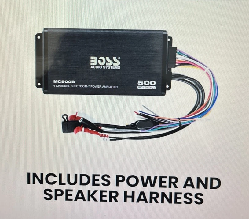 BOSS Audio Systems MC900B Amplifier for ATV UTV Car Marine - 500 High...  - Image 4 of 4