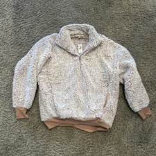 Express One Eleven Sherpa Teddy 1/4 Zip Pullo...