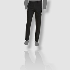  135 Alfani Men's Gray Slim-Fit Stretch Suit Dress Trousers Pants Size 30W 30L