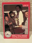 1983 Star Basketball Philly In A Sweep #23 PSA 7