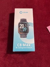 C8 max Smart Watch Fitness Watch Activity Tracker (Black)