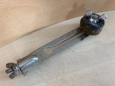 LEEDY Bulldog Hoop Clamp Clanger Cymbal Mount Holder Part 20s 30s Vtg Traps Era