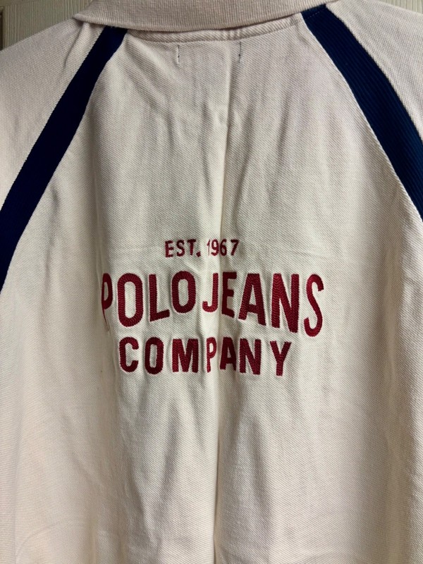 Men's XL Polo RL Ralph Lauren Jeans Sport ShortSlv Golf Dress Shirt 1967 Cotton