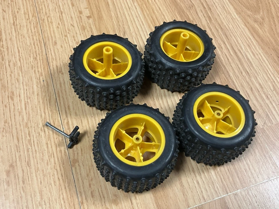 Новый яркий RC запасные колеса и шины комплект 3 дюйма диаметр - Изображение 2 из 4