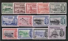 Turks & Caicos 1950 SG 221/233 Cat £85 Unmounted Mint
