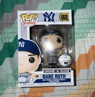 Funko Pop! Vinyl Sports Legends Babe Ruth #02 Cooperstown Collection MLB