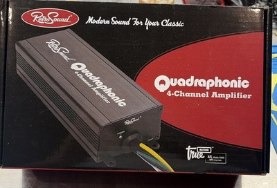 Retro sound Quadraphonic 4 Channel amplifier