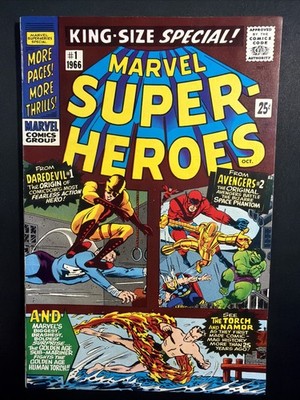 Marvel Super-Heroes King Size Special #1 1966 Comic Book Fine/VF *A7