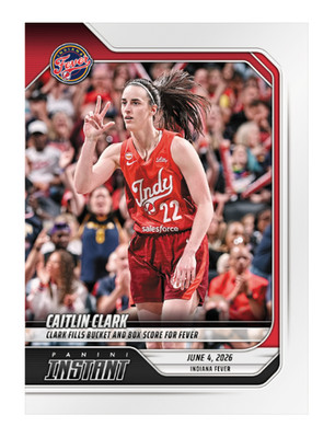 Caitlin Clark - 2026 Panini Instant WNBA #124 Indiana Fever PRESALE