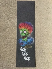 Mob Skateboard Grip Tape Mars Attacks Alien Martian UFO Cartoon Disorder Zero