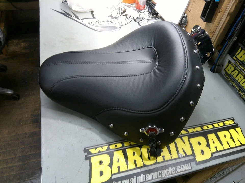 Sillín de asiento Harley-Davidson Softail Heritage FLSTC 07-17 NUEVO ASIENTO DESPEGABLE Foto 2 de 4