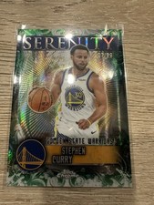 2025 Topps Chrome Stephen Curry Serenity 07/99 Golden State Warriors