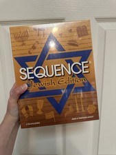 Jax Sequence Jewish Edition Board Game 2-6 Pl...