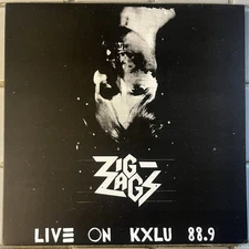 Zig-Zags Live On KXLU Vinyl LP Garage Punk Thee Oh Sees Fuzz Ty Segall
