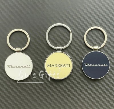 Maserati Trident Enamel Metal Key Ring Keychain 3 Color Options | eBay