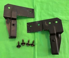 Chevy GMC 5.7L 350 Upper Core Radiator Support Brackets (Pair) Tahoe OBS 1988-98