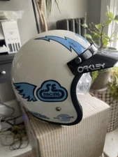 Vintage ALLSPORT Open face BMX MOTO HELMET -SE RACING BMX