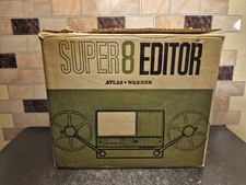 ATLAS WARNER SUPER 8 EDITOR - MODEL 500 In Box With Manual Clean Good Condition