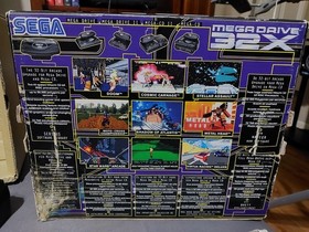 Sega Mega Drive 32X PAL System Complete In Box With 2 Games Tested And Working