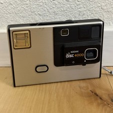 Kodak Disc 4000 Film Camera Retro Photography Photos 1980's Vintage Untested