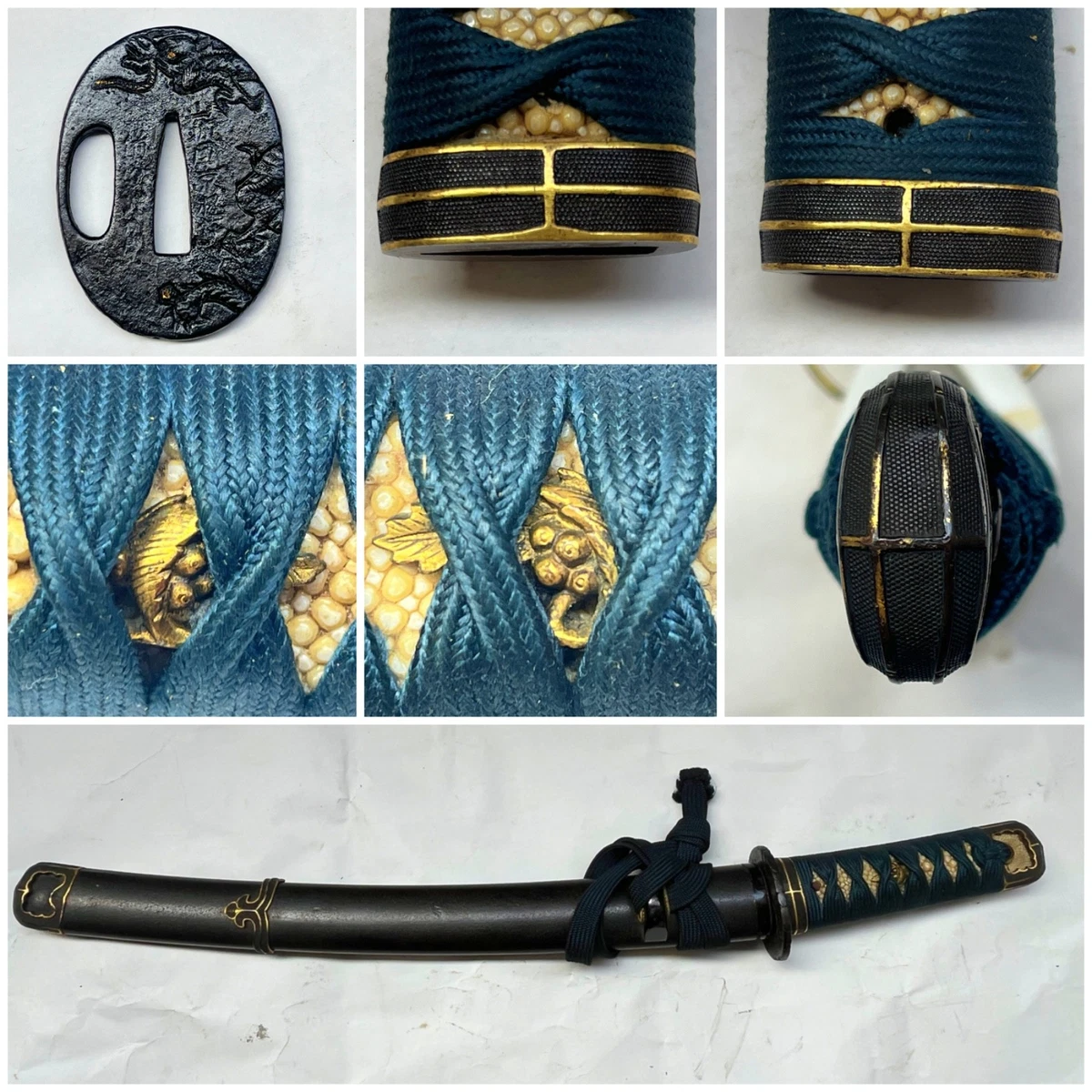 古董日本刀镡| eBay