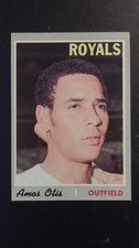 1970 Topps baseball card # 354 Amos Otis ( G to VG )