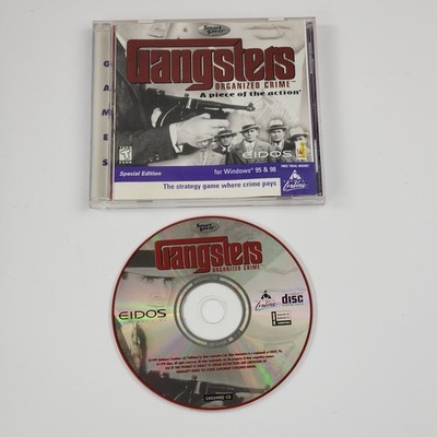 Gangsters Organized Crime (PC Windows 95 / 98) CD ROM Vintage Computer Game VG
