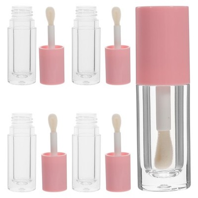  5 Pcs Lippenstift Leerhülsen Lipgloss Behälter Plastiklipglossrohre -Röhrchen