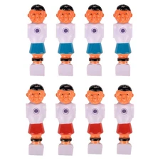 Game Room Guys Foosball Men - 4 Blue and 4 Red - Package of 8 - 26-1484-00, 26-1