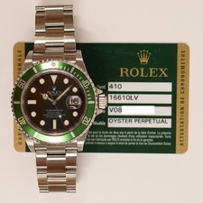 Rolex 16610LV Submariner Date 40mm "Kermit" Steel
