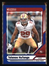 2024 Donruss #223 Talanoa Hufanga Press Proof Blue