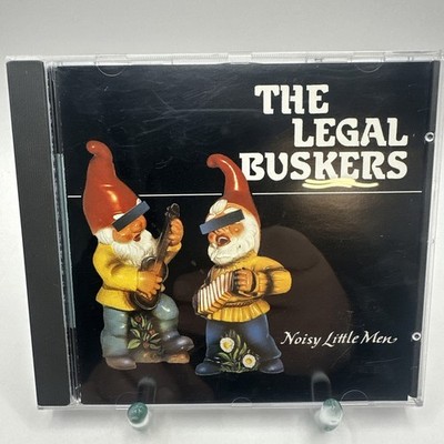 The Legal Buskers   Noisy Little Men (CD, 1991, LC 06702, Folk, Rare)