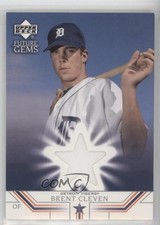 2002 Upper Deck Prospect Premieres Future Gems Brent Clevlen Cleven #62 09kj