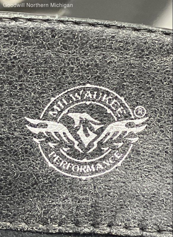 Milwaukee Performance Black Solid Lace-Up Heeled … - image 6