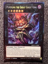 Yugioh Pumpking the Great Ghost King MZMU-EN005 Collector's Rare 1st Edition NM