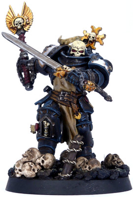 Warhammer 40K Black Templars Execrator Chaplain
