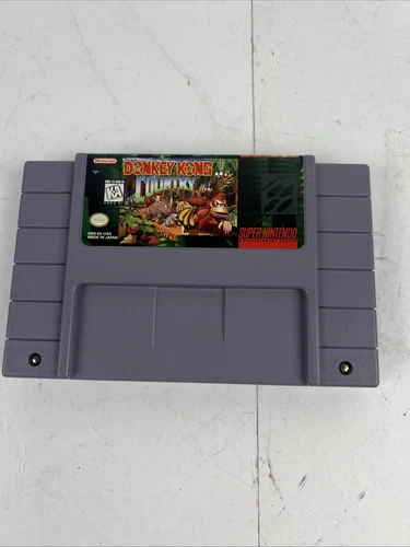 Donkey Kong Country SNES (Super Nintendo Entertainment System, 1994) Tested